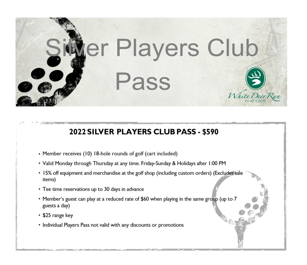 Silver Players Pass flyer
